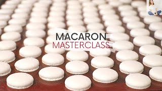 Masterclass How To Make Perfect Macarons At Home  Italian Method [upl. by Anaik]