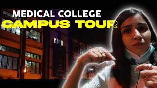 Govt Medical College Campus Tour at Night  Hostel Tour  Rakshita Singh [upl. by Kylstra]