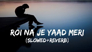 Roi Na Je Yaad Meri Lofi song SlowedReverb [upl. by Towland34]