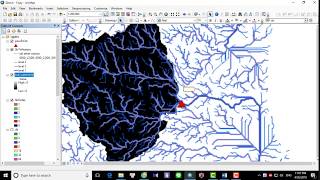 4 Delineate watershed by Pour Point in ArcGis [upl. by Ardiek338]