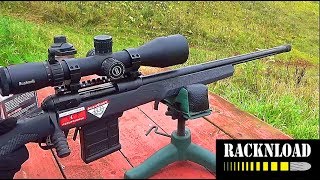 Savage 110 Tactical 308 RACKNLOAD RANGE TIME [upl. by Kachine]