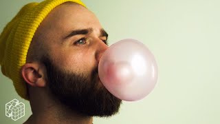 Learn to Blow TRIPLE LAYER Gum Bubbles [upl. by Seem449]