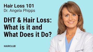 DHT Dihydrotestosterone amp Hair Loss  What is it and What Does it Do [upl. by Capwell]