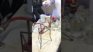 Sodium NaCl flame test [upl. by Morocco985]