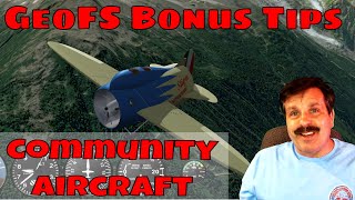 Community Contributed Aircraft in GeoFS  Easy to Find  Epic to FLY [upl. by Ursuline926]