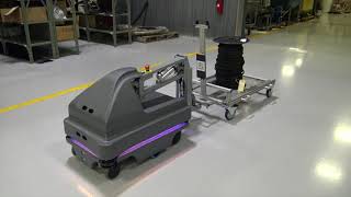 MiR Hook 200  Better than Autonomous Mobile Robots AMR by RG Group [upl. by Arretal]