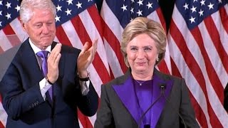 Hillary Clinton FULL Concession Speech  Election 2016 [upl. by Gracye]