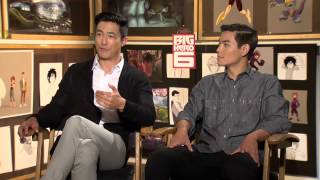 Big Hero 6 Daniel Henney quotTadashiquot Behind the Scenes Movie Interview  ScreenSlam [upl. by Anselmo]