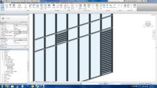 Revit Tips  Easy Louver Window Making [upl. by Lemar]