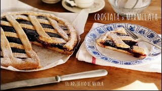 Pasta Frola de Mermelada  Crostata di Marmellata [upl. by Tuck]