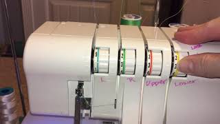 Adjust Serger Tension [upl. by Kaiulani]