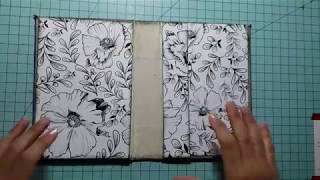 Basics for making a Junk Journal cover for beginners  Part 1 [upl. by Henri]