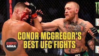 Conor McGregor’s best UFC fights  ESPN MMA [upl. by Alleuqahs]