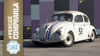 Volkswagen Maggiolino Herbie  Perché comprarla CLASSIC [upl. by Enialed]