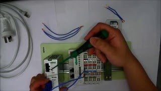 WAGO Ethernet Starter kit Part 1  Communications setup [upl. by Elockcin]