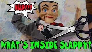 Whats Inside Slappy Slappy Ate The Mean Elf On The Shelf [upl. by Anialam924]