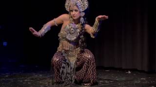 Kira Lebedeva aka Habibi Lal  TribalFestion Vienna International Dance Event 2016 [upl. by Anelem]