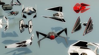 TIE Fighters in Star Wars  3D [upl. by Shute]