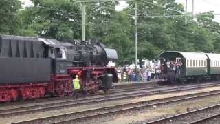 Stoomtrein op station Apeldoorn [upl. by Idalla]