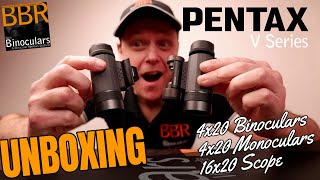 PENTAX VD 4x20 WP Binocular Monoculars amp Spotting Scope  Unboxing amp First Impressions [upl. by Alemahs]