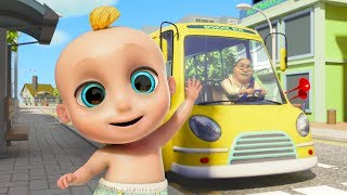 Las Ruedas Del Autobús ¡Nueva Versión  Canciones Infantiles  El Reino Infantil [upl. by Rosol850]