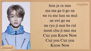 NCT U  Know Now Easy Lyrics [upl. by Atnovart]