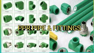 PPR PIPE amp FITTINGS [upl. by Elockin352]