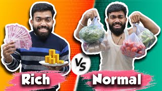 Rich vs Normal Cooking  Guddu Bhaiya [upl. by Claudette638]