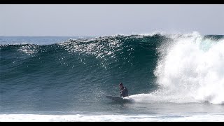 Surfing near PERFECT MALIBU [upl. by Adnarrim478]