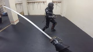 Expert Saber Sparring Lee Smith vs Richard Marsden [upl. by Swagerty]