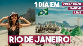 RIO DE JANEIRO o que fazer em COPACABANA IPANEMA E LEME [upl. by Savvas]