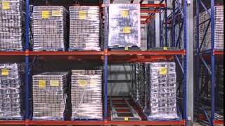 PushBack Warehouse Racking Storage  8883492735 [upl. by Fesuy]