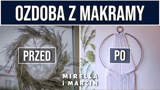 Ozdoba z makramy  Mirella i Marcin  DIY 12 [upl. by Lihcox413]