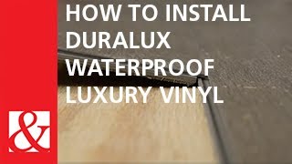 How to Install Duralux® Performance Luxury Vinyl [upl. by Abas743]