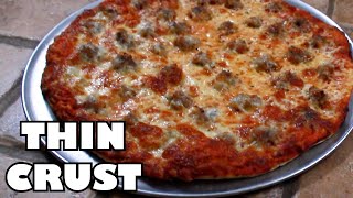 Perfect Chicago ThinCrust Tavern Style Pizza at Home [upl. by Nellek]