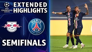 RB Leipzig vs Paris SaintGermain  Champions League semifinal highlights  UCL on CBS Sports [upl. by Ardekal]