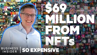 Beeple Explains The Absurdity Of NFTs  So Expensive [upl. by Ecad540]