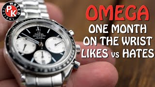 Omega Speedmaster Racing One Month On The Wrist [upl. by Voltmer]