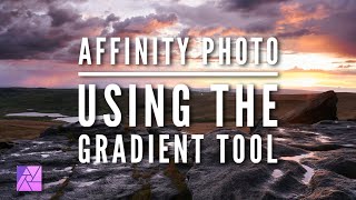 Using the Affinity Photo Gradient Tool for Landscape Photo Editing [upl. by Grimbal]