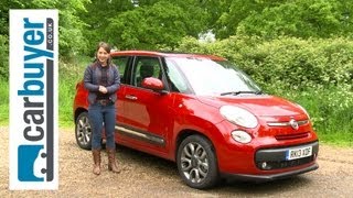 Fiat 500L MPV 2013 review  CarBuyer [upl. by Herodias]