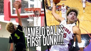 LaMelo Balls FIRST DUNK Starts CRAZY SEQUENCE Big Ballers vs Los Angeles Elite FULL HIGHLIGHTS [upl. by Proudfoot113]