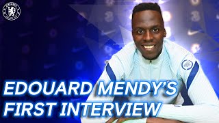 Edouard Mendys First Chelsea Interview  Welcome To Chelsea  Exclusive [upl. by Atram564]