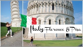 First time in ITALY  Florence  PISA  Cruise port 2 [upl. by Tikna]