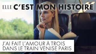 Jai fait lamour à trois dans le train VeniseParis [upl. by Arodnahs274]