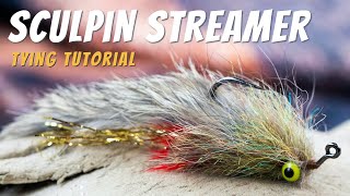 Sculpin Streamer Fly Pattern Fly Tying Tutorial [upl. by Codie]