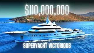 AKYACHT  VICTORIOUS SUPER YACHT  Luxury Relaxer [upl. by Oilisab]