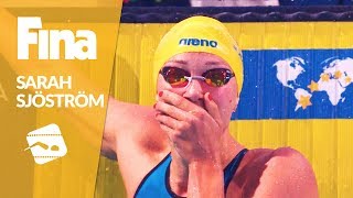 Sjöström is collecting World Records at the FINAairweave Swimming Wolrd Cup 2017 [upl. by Timoteo]