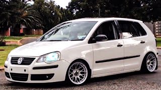 VW POLO VIVO 9n3 2009 💙🔥  BEST INTERIOR BY OFENTSE From ESTHER PARK  Stance Static Bagged amp Low 🚗 [upl. by Nithsa]