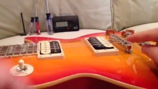 Les Paul Quick Setup Specs [upl. by Uhp650]