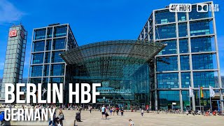 Berlin Hauptbahnhof  Central Station  🇩🇪 Germany 4K HDR Walking Tour [upl. by Siraval]